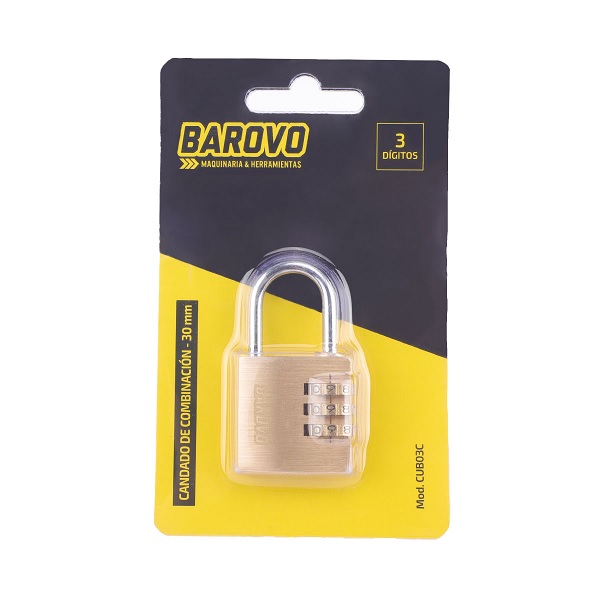 Candado 4 combinaciones 40mm Bce