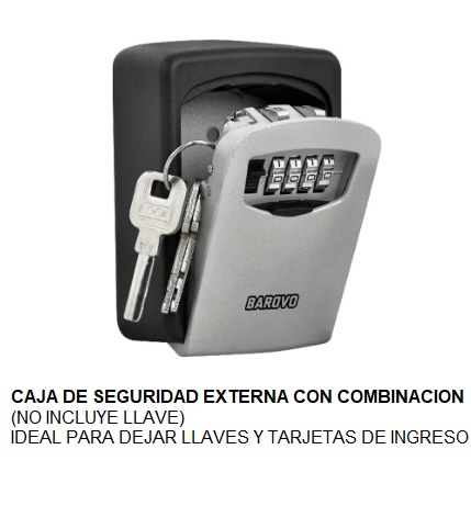 Caja De Seguridad Externa Con Combinacion BAROVO