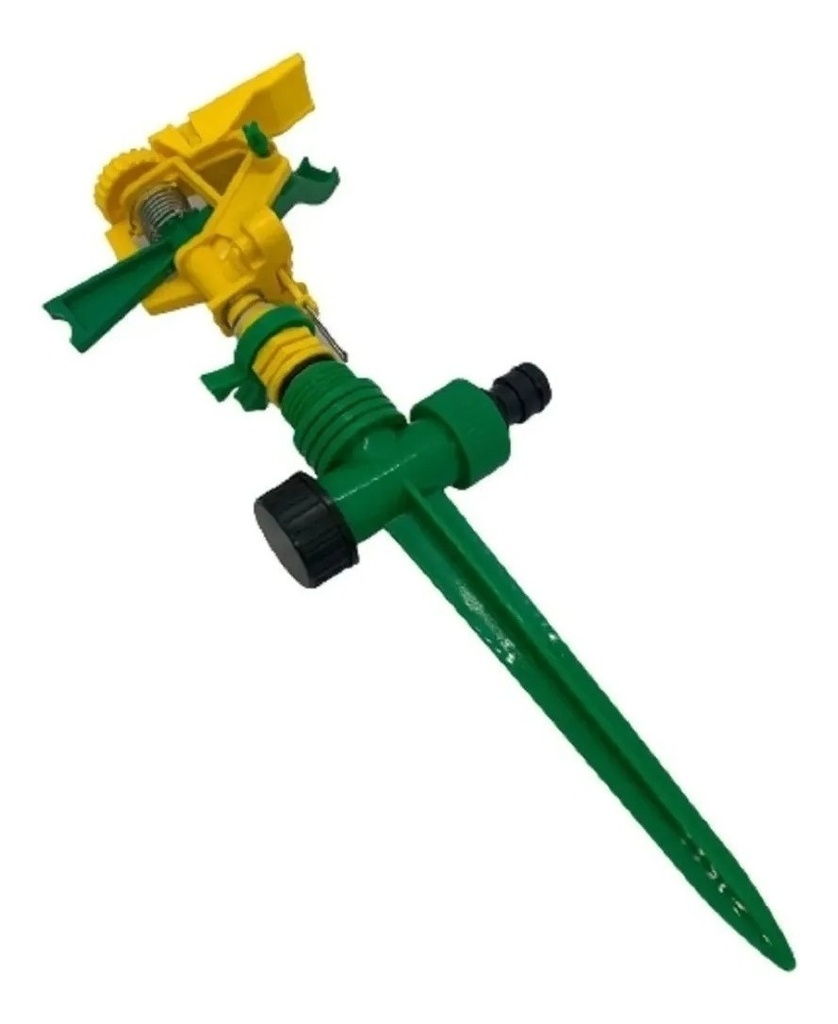 Aspersor De Impulso Plastico Con Estaca