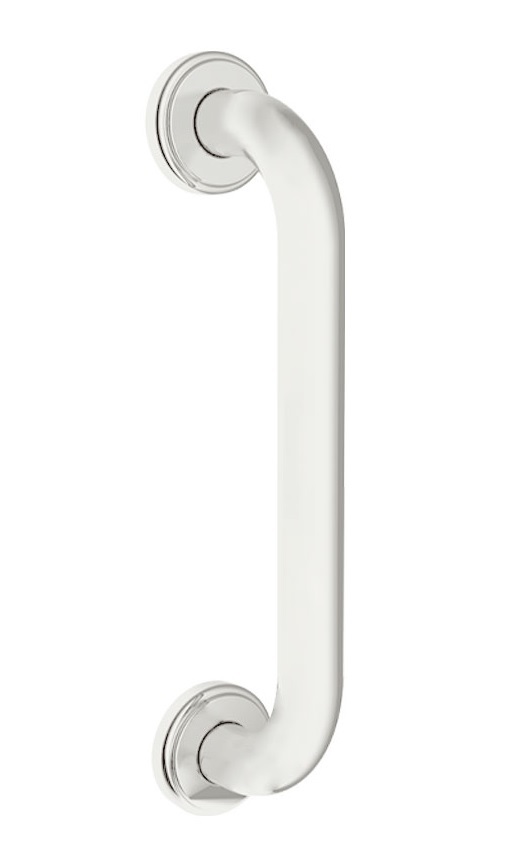 Barral De Seguridad 45 Cm Ac Inox Bco P/ Atornillar