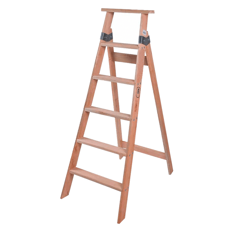 Escalera Madera Familliar Simple 8Esc
