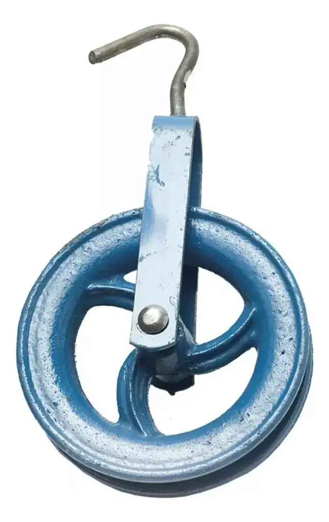 Roldana Albañil 160mm De Fundicion