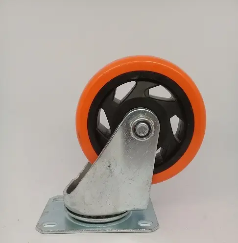 Rueda PVC Base Girat Ref 100x32mm EVOL 2820