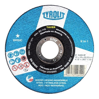 Disco C.Recto Fino BASIC A46 115x1.6x22