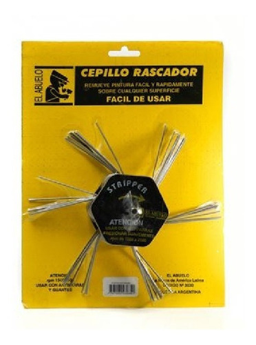Cepillo Rascadr P/Taladro