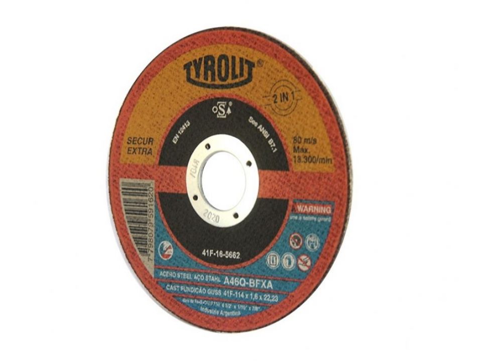 Disco C/Plano 10A 114x1x22