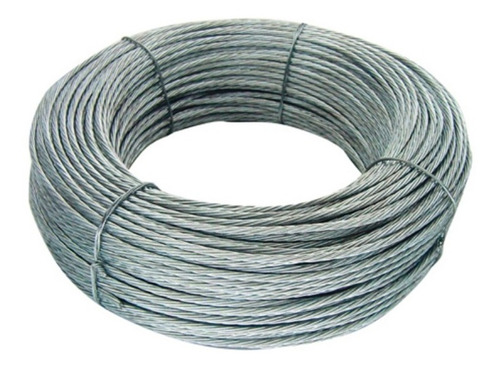 Cable De Acero 6X7   6 Mm. .$ X Mts (Rollo 100mts)