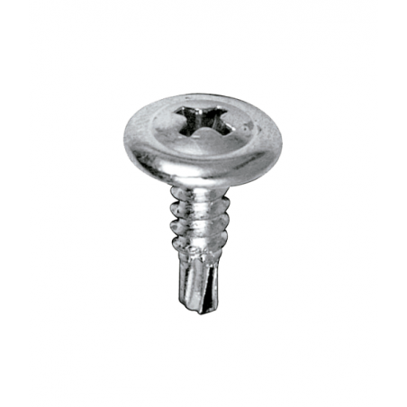 Tornillo Wafer Mecha Zincado  8X1/2 (Cj X 10.000)