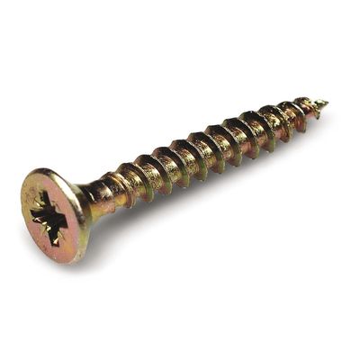 Tornillo Tel Fix Dorado 8x2 1/4  (4.5x26)