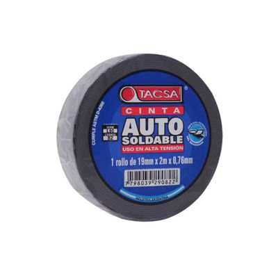 Cinta Autosoldable 4.57M Negra