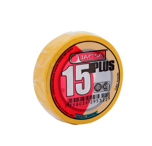Cinta Aisladora Tacsa 10 M Amarilla