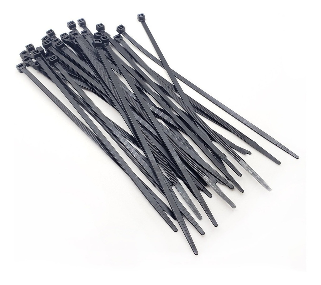 Precinto De Nylon Zeex 300x4.7  Negro    $ X Unid