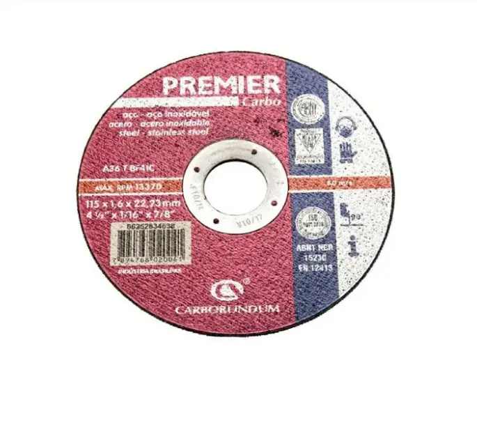 Disco Carborundum Ox Al 114 X 1.0 Plano