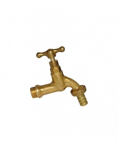 Canilla Bronce Nacional C/Manga 1/2