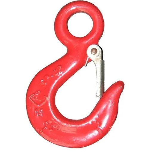 Gancho Carga Con Traba Ojo Fijo 2000 Kg