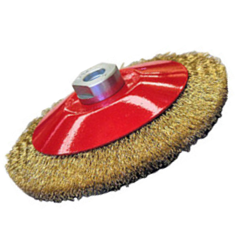 Cepillo Acero Conico 100 Mm Tuerca 14mm