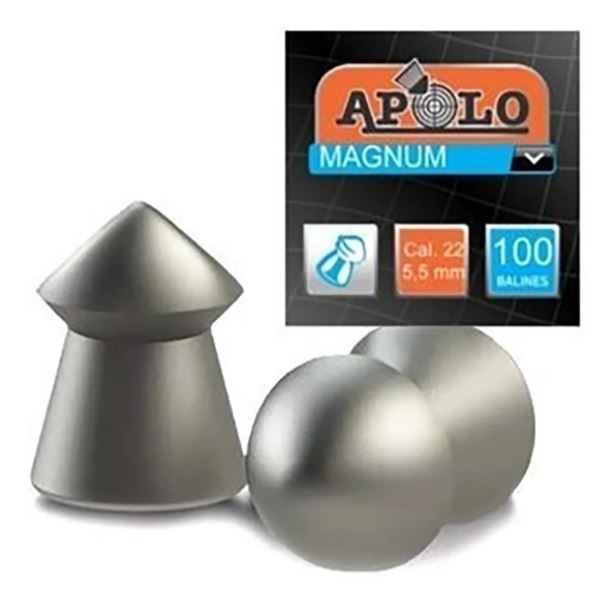 Balines P/Rifle Aire Compr. 5.5mm x 100