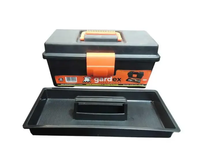 Caja Herramientas Gardex 16" C/Bandeja