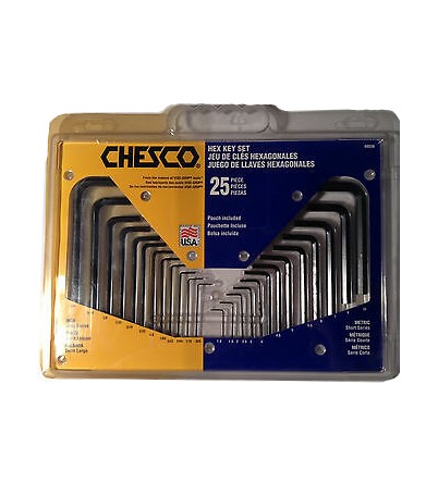 Jgo. 25 Llaves Hexagonales Chesco (88036)