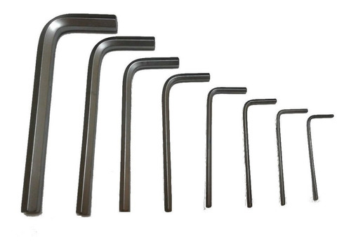 Jgo.8 Llaves Hexagonales Chesco 0,50"A5/32"(88081)