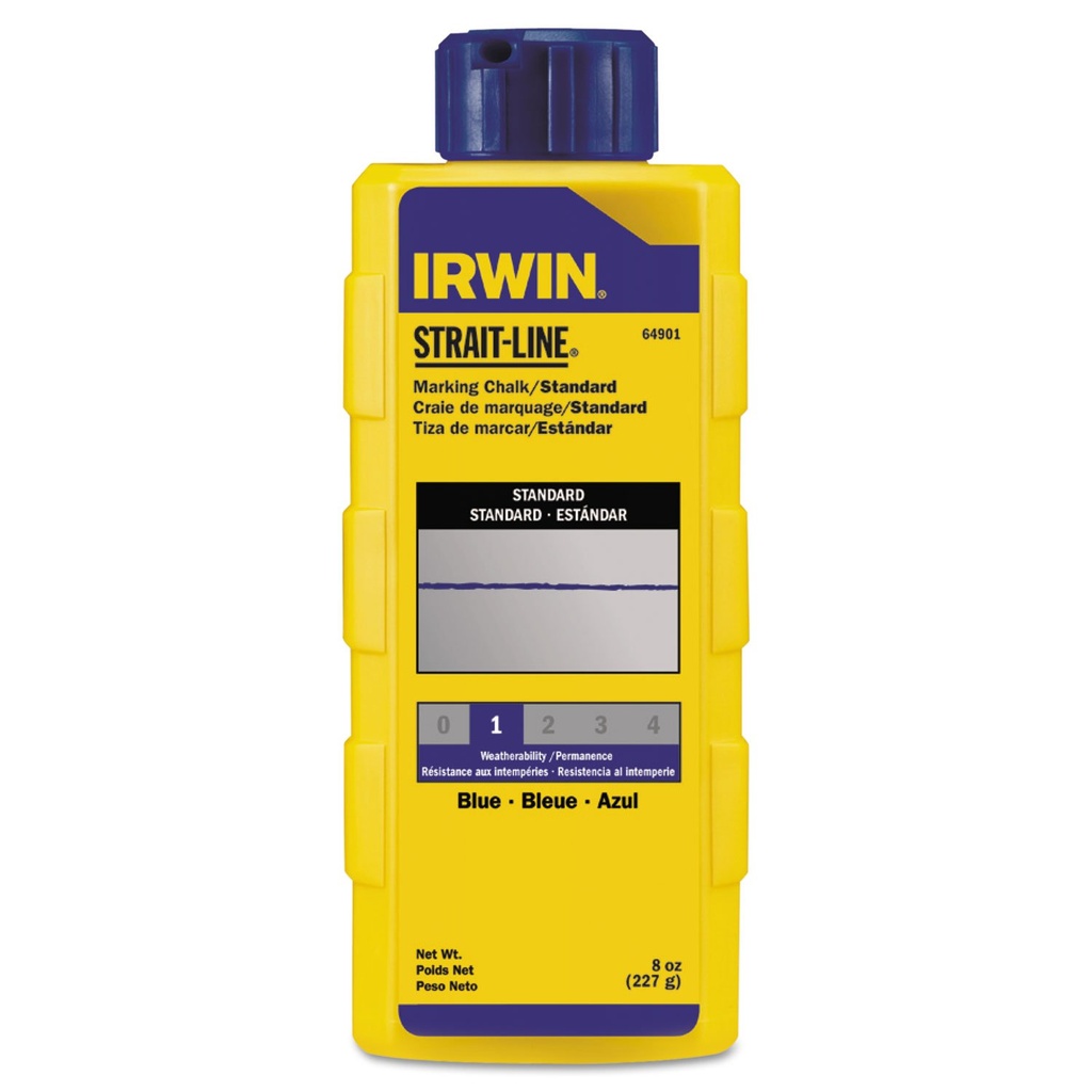 Repuesto De Tiza Azul     Irwin 8Oz.(227G.) 64901