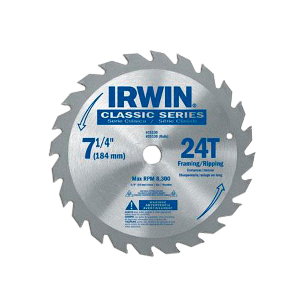 Sierra Circular Irwin 7 1/4X24Dt Widia (Nva.Zeland