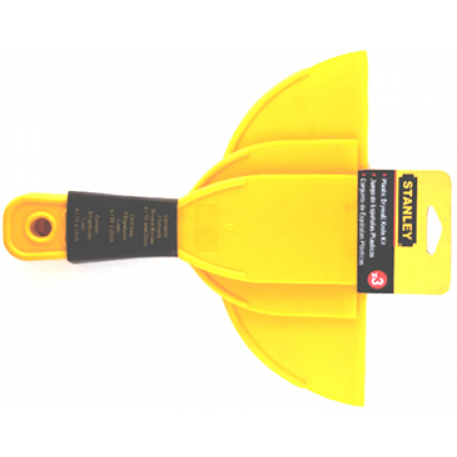 Jgo. 3 Espatulas Plasticas Stanley 28032 Lisas