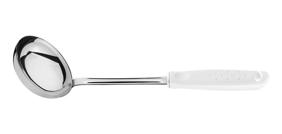 Cucharon Tramontina Mango Blanco 2953/80 25213/180