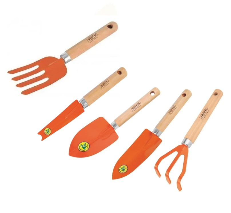 Jgo. De 5 Herramientas Tramontina P/Jardin  J-762