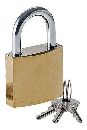 Candado De Bronce Tri-Circle       263-32 Mm