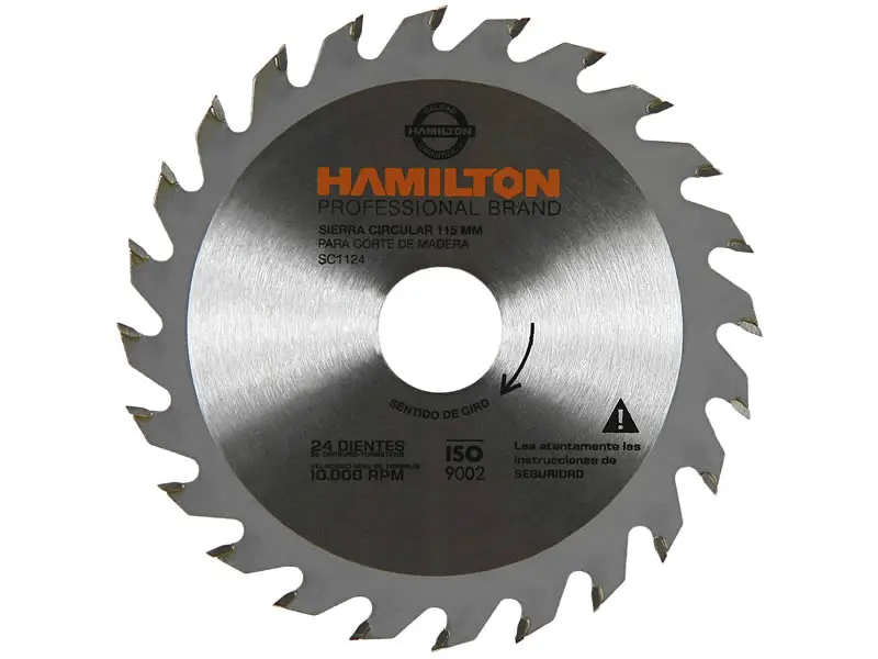 Sierra Circular 115mm 24 Dientes