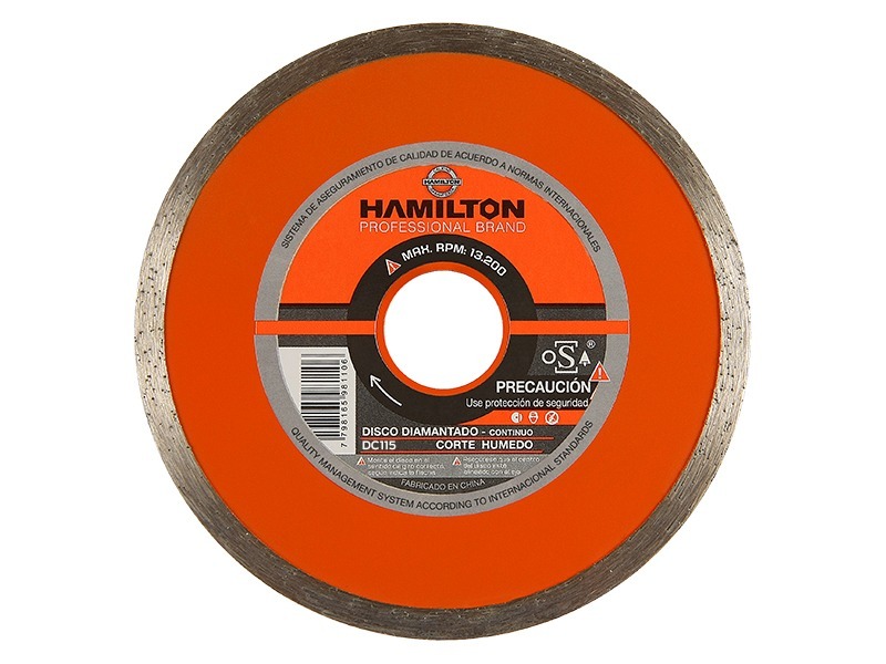 Disco Diam. Continuo. 115mm