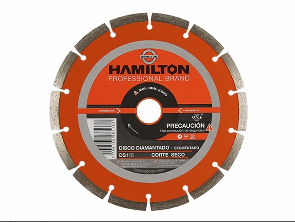Disco Diam. Seg. 115mm
