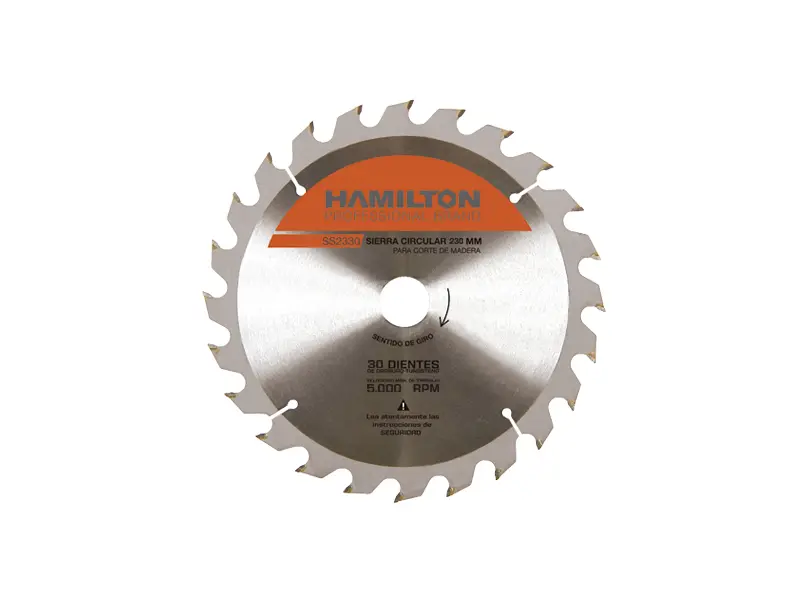 Sierra Circular 230mm 30 Dientes