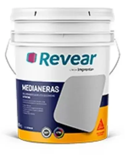 Revear Medianeras Verde Cemento Bd 25Kg