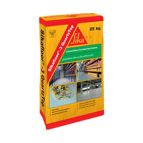 Sikafloor 3 Quarz Top Gris Bolsa X 25kg Endurecedor