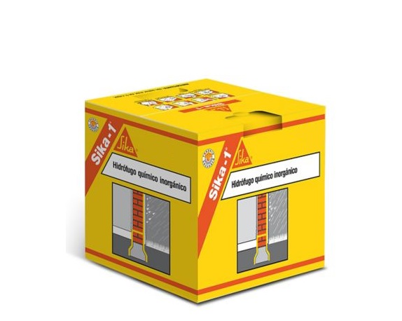 Sika 1 - Hidrofugo Sachet X 5Kg.  (Caja 4sachetx20L )