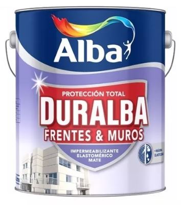 Duralba Frentes Y Muros Blanco X 1Lt