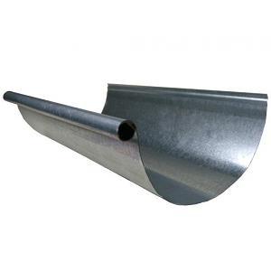 Canaleta Media Caña Ch.Galvanizada 15cm (x M)