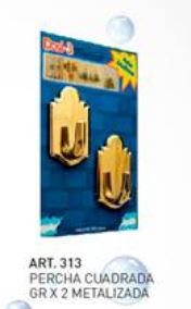 Percha Lord Grande X 2 Metalica Dosi