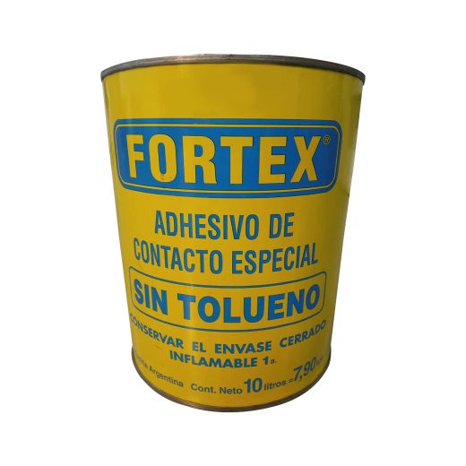 Cemento De Contacto Sin Tolueno Fortex X 1/2lt.