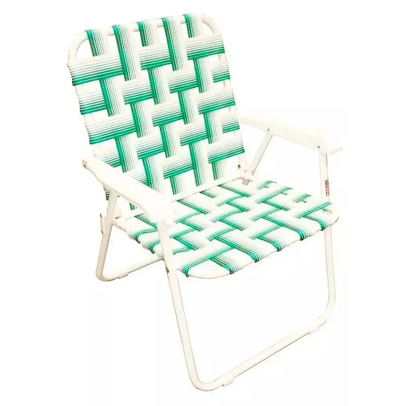 Reposera Sillon Trenzado Reforzado 1 Posición