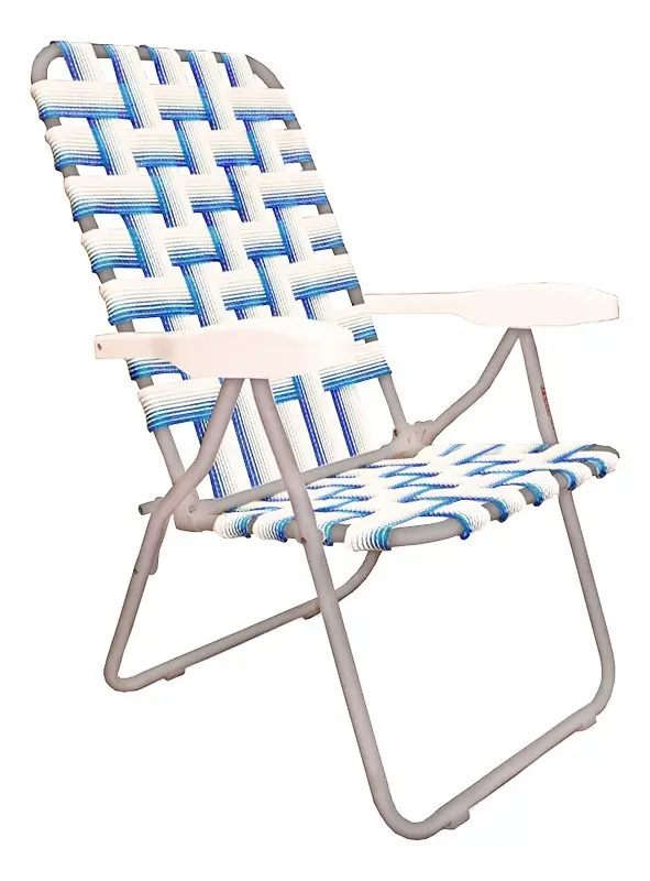 Reposera Sillon Trenzado Reforzado 5 Posiciones Millenium