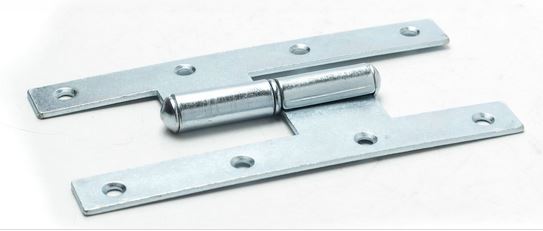 Bisagra Pomela 160x80x33 Mm Azul Izq