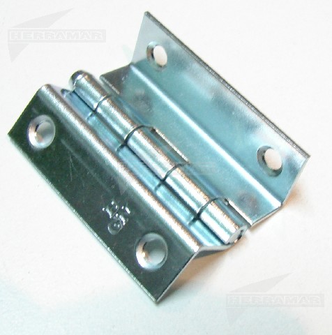 Bisagra Pestaña Nº3 (51x9) Niquel