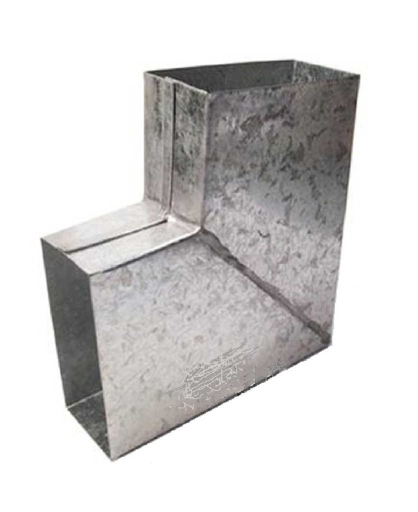 Codos Rectangulares Verticales Cal.30 90º 50x75