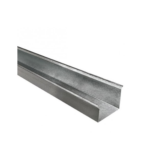 Canaleta Recta C30 Galv 7x15x10 (x M)