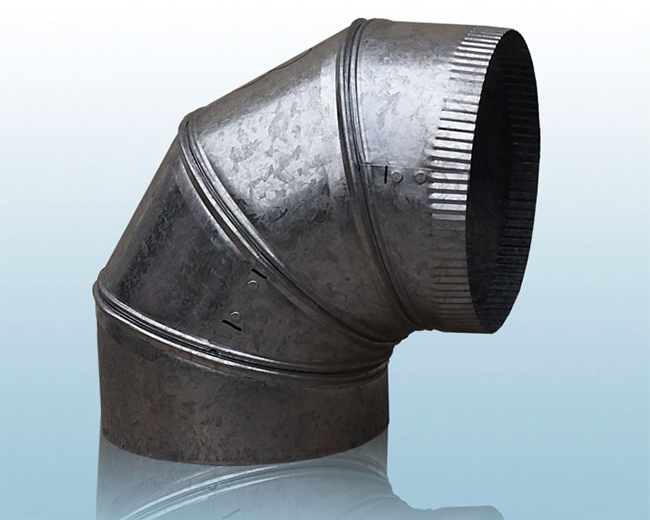 Curva Galvanizada C25 100Mm A 45º