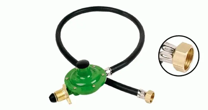 Regulador De Presion P/10 Kg 1 Mts