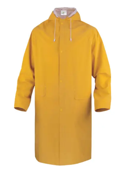 Campera De Lluvia Pvc Amarilla T XL